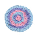 PInk, blue and purple sniffle mat for dogs on a white background sold by thinkypets