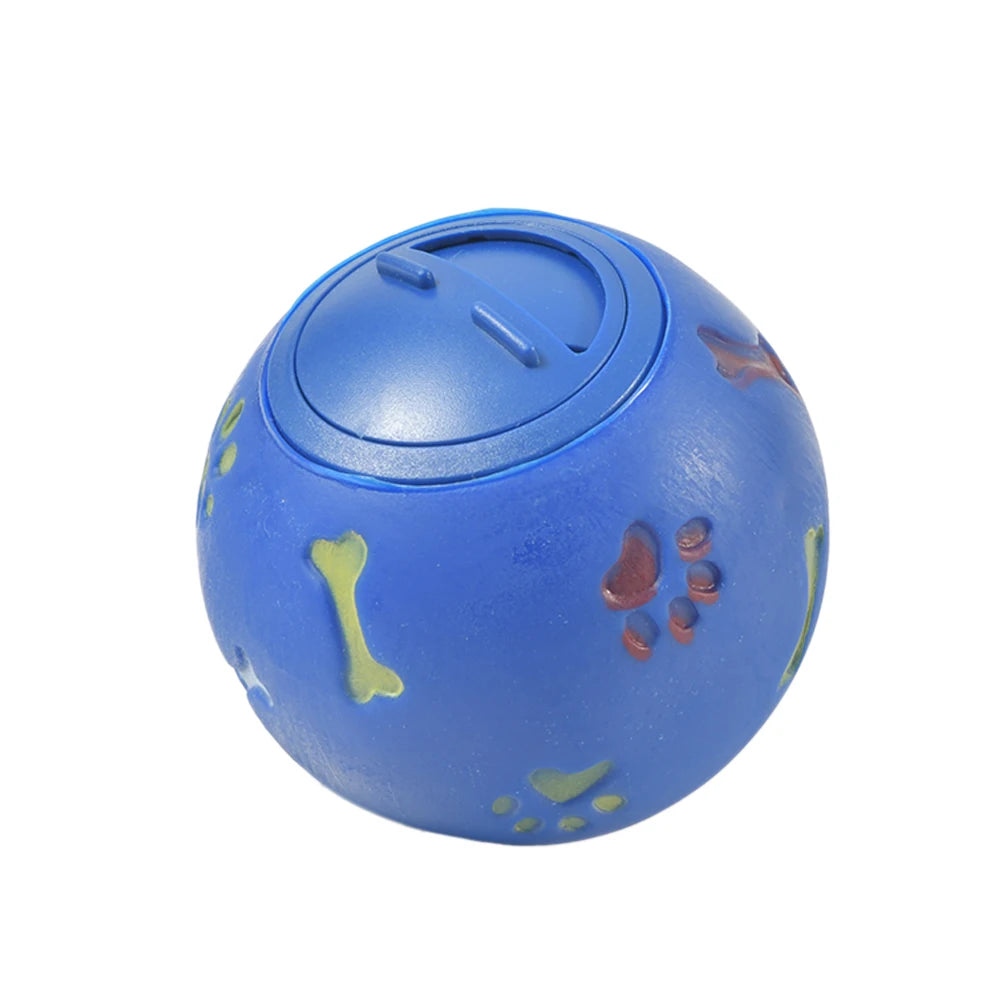 Blue dog ball for trat dispenser sold by thinkypets store