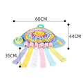 Colorful puppy toy with measurement markings on a white background sold by Thinkypets online store